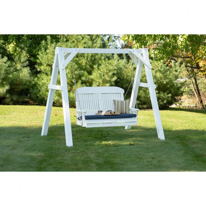 4ft Classic Poly Swing White