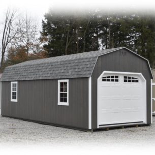 12x28 Barn Style Garage 1